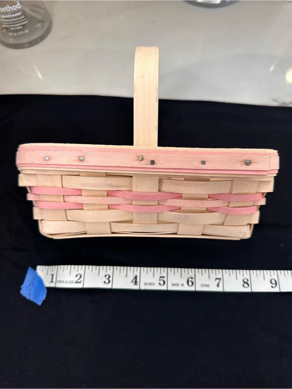 Longaberger American Cancer Society HOPE basket